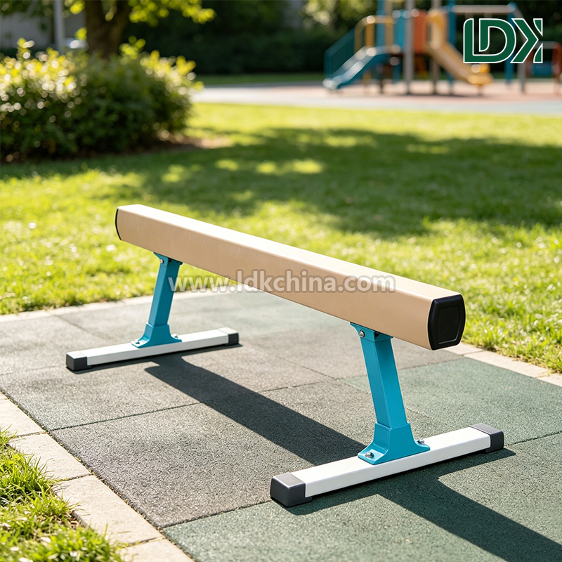 Heavy Duty Adjustable Gymnastics Balance Beam Competition Grade Regulation Length for School Gym Floor Training