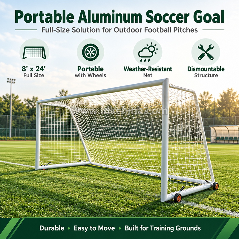 What Makes Aluminum Soccer Goals Better Than Steel Goals for Outdoor Football Pitches?