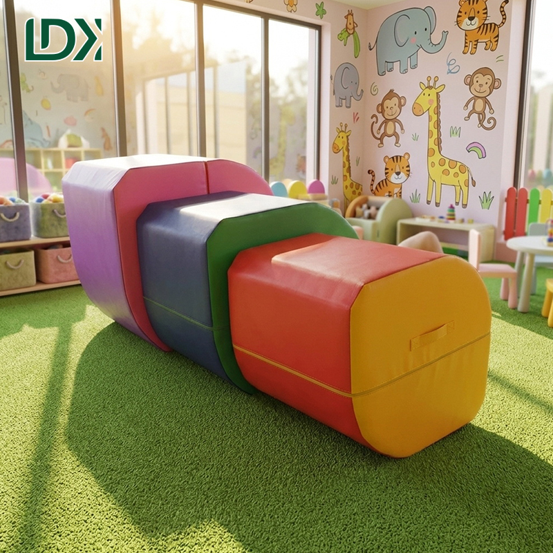 Wholesale Irregular Gymnastic Mat High Density PVC Foam Tumble Mat for OEM Custom Logo Sports Equipment Distribution