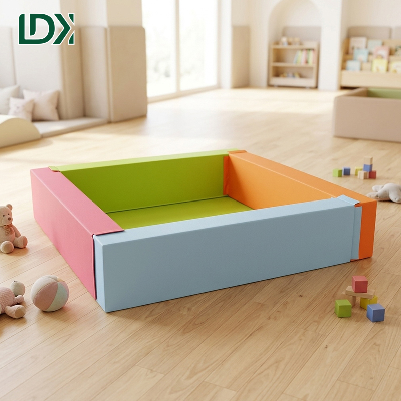 Premium Soft Gymnastics Square Pool Foam Pit for Gymnasts Training Durable Safety Landing Area Custom Color Factory Featured Image
