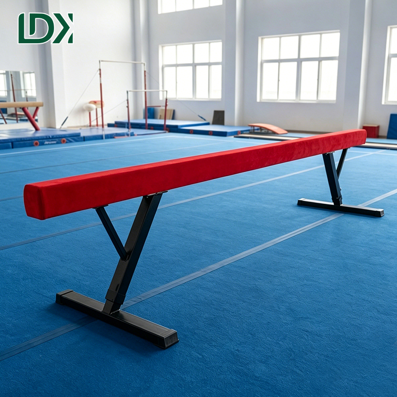 Wholesale Professional 5m Wooden Balance Beam with Adjustable Height for Gymnastics Training Clubs and Schools