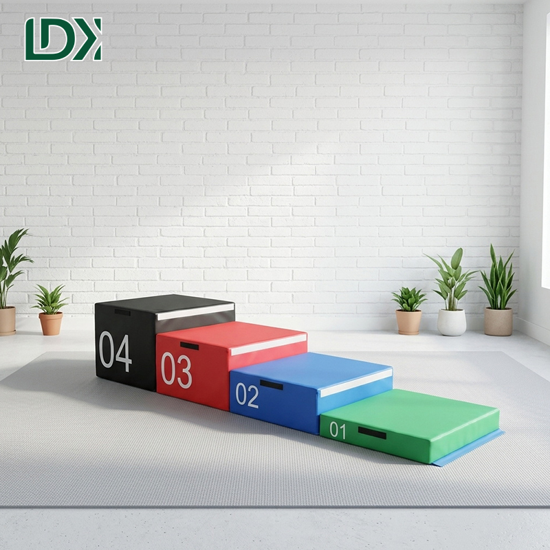 Factory Direct Commercial Plyometrics Box High Density Soft Foam Jump Box for Gym Training