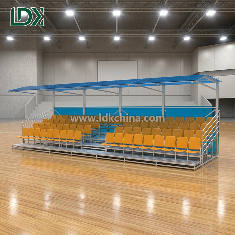 Heavy Duty Portable Football Field Grandstand for Relocatable Spectator Seating Solutions in Multi Purpose Sports Parks