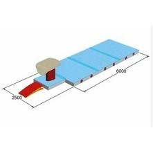 Vaulting horse  mat configuration