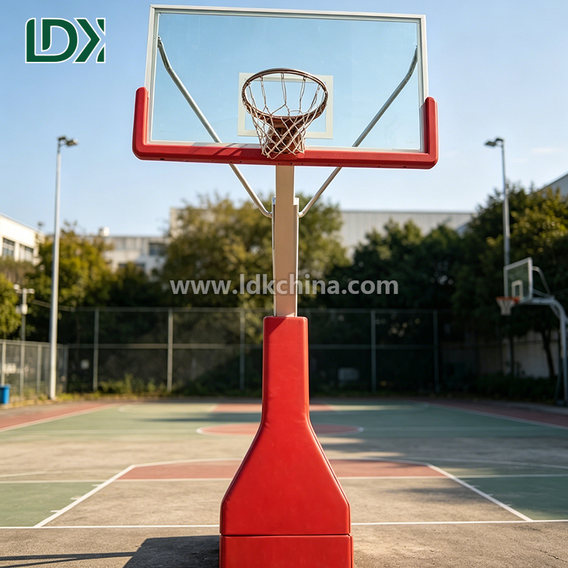 Custom Logo Outdoor Basketball Hoop for with Adjustable Height and Durable Construction for Sports Suppliers