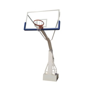 Gym Equipment Steel base Portable Electric Hydraulic Basketball Hoop