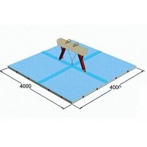 Pommel Horse  mat configuration