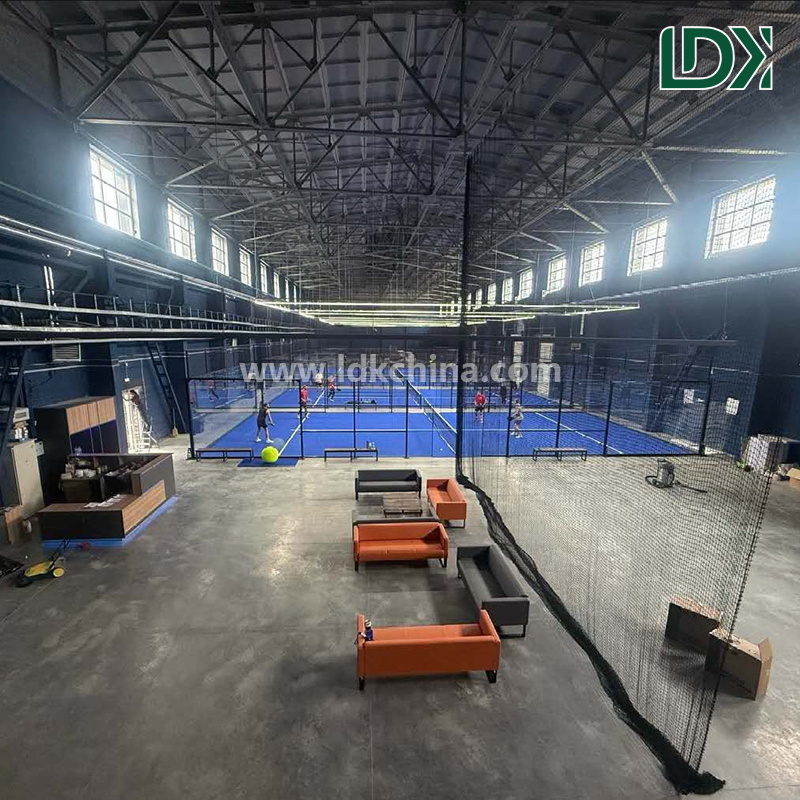 panoramic padel court