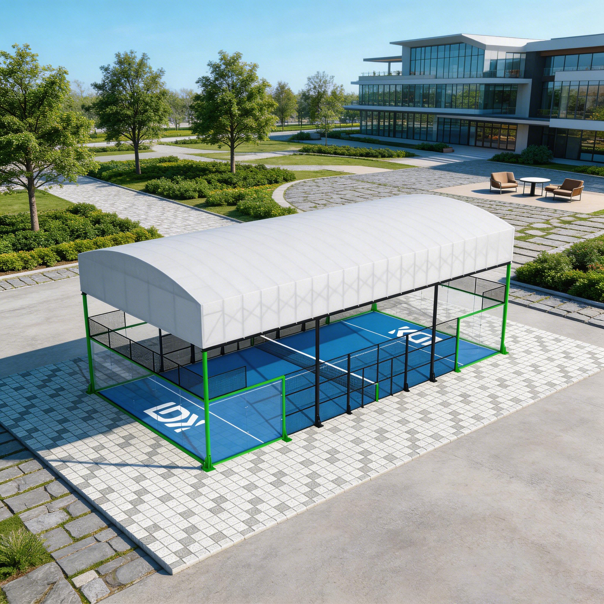 Covered and Retractable Paddle Tennis Courts: Benefits and ROI