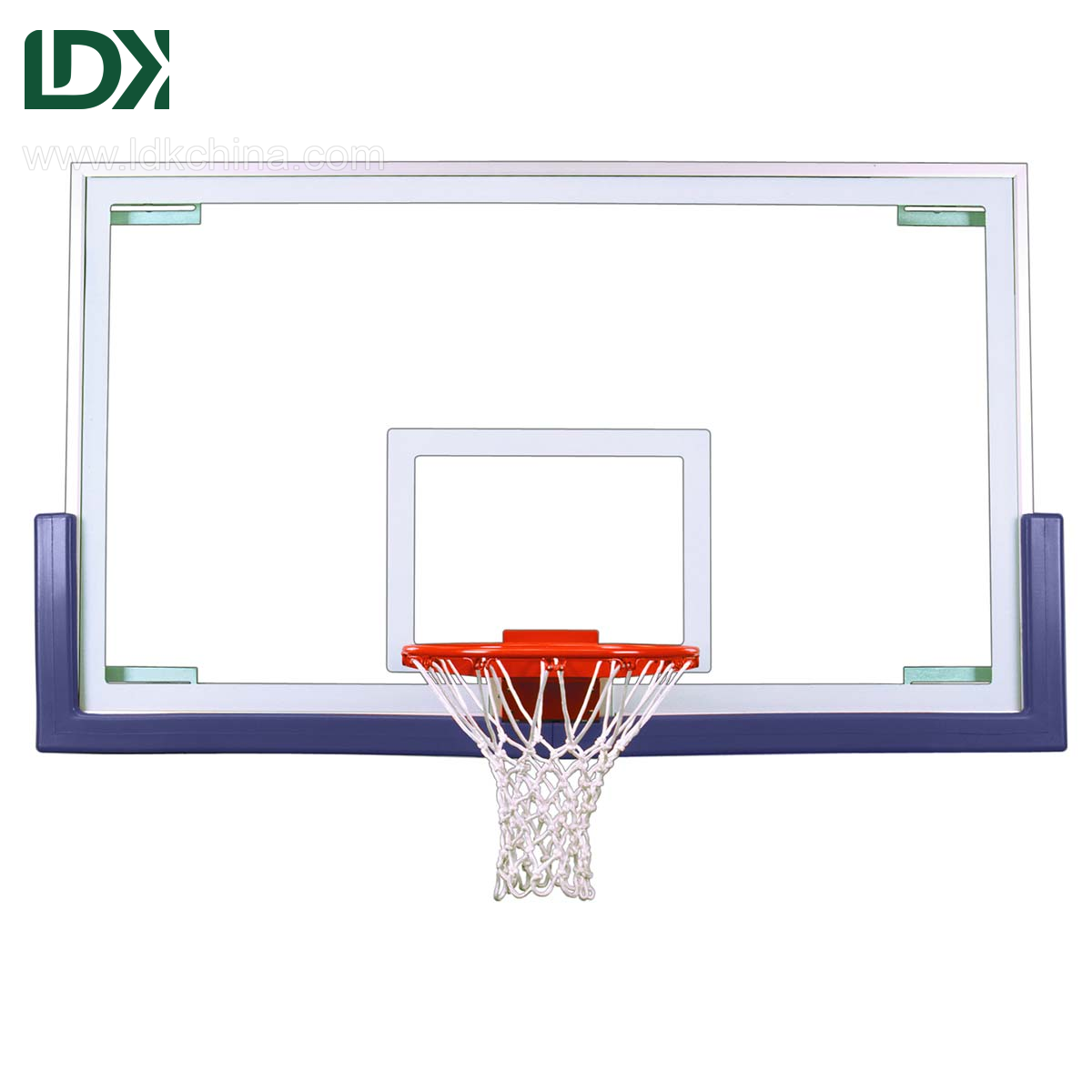 Hot-Selling Certified Transparent Tempered Glass Basketball Backboard