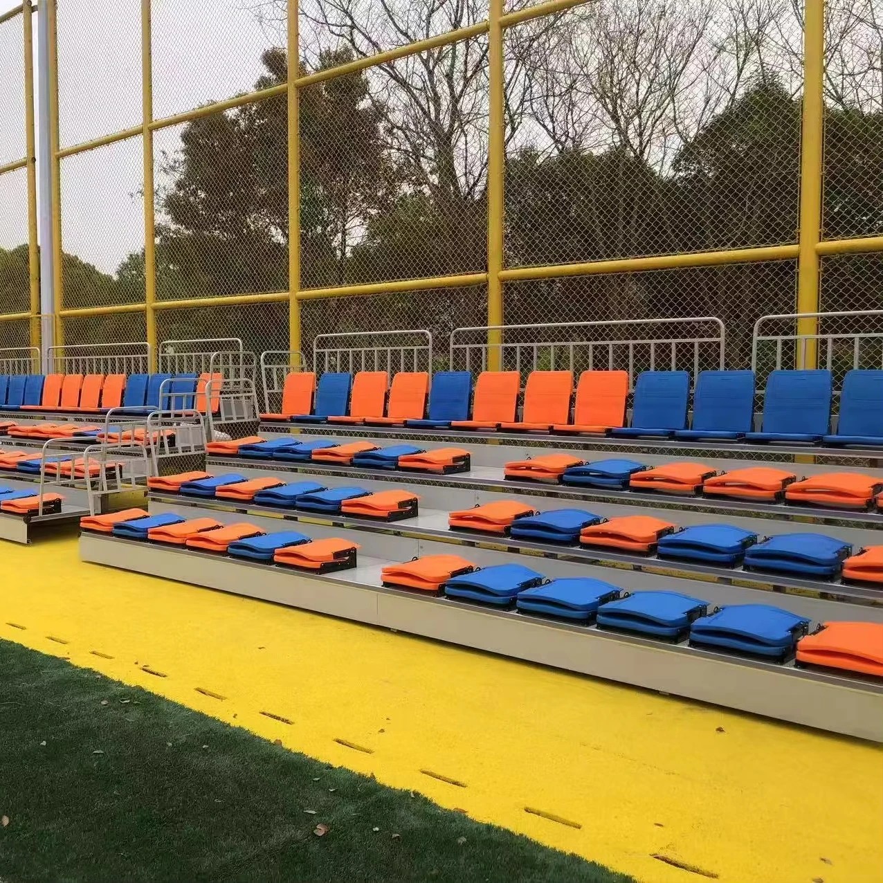 Movable Outdoor Retractable Design Bleachers Grandstand Stadium Seating Solutions Bleachers Bench