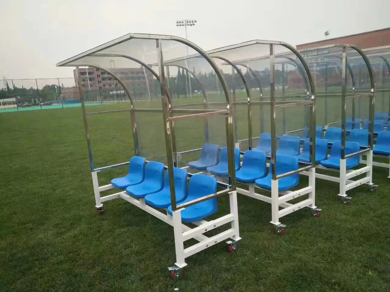 New Football Player Bench Substitute Seating Soccer Team Bench