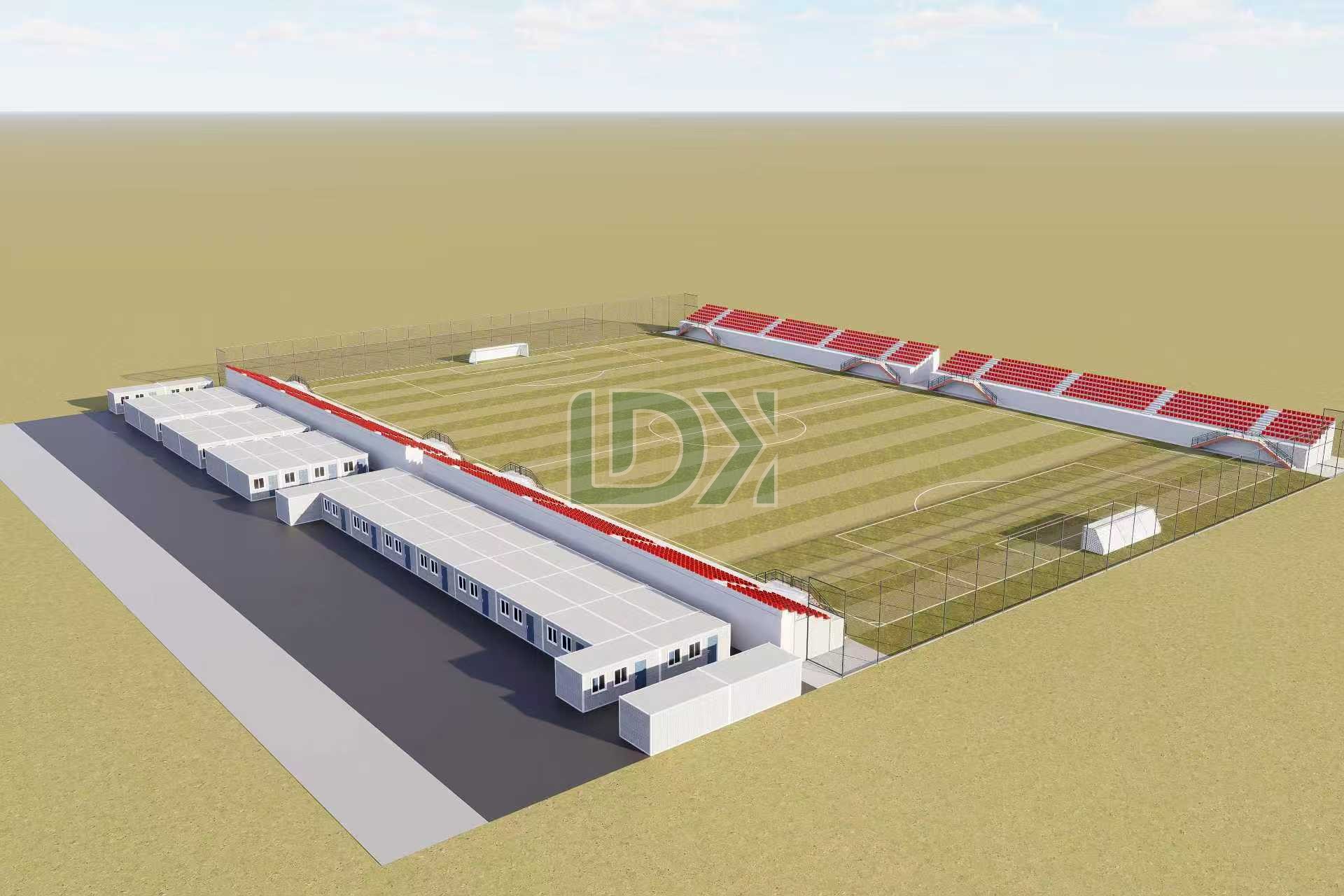 LDK Steel Space Frame Structure Football Stadium Featured Image