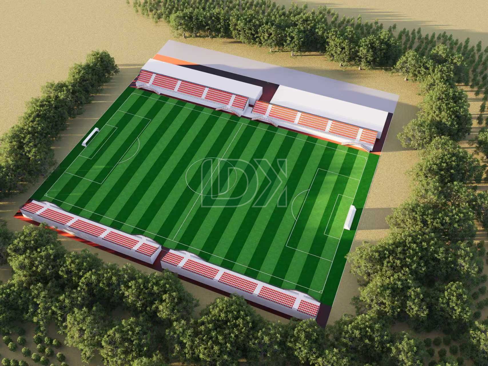 High Quality Football Sport Turf Artificial Grass Synthetic Turf Lawn Soccer Field Football Spectator Seating Featured Image