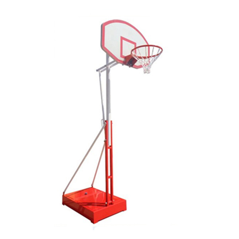 Hot sale Gymnastics Air Track Cheap -
 Red movable SMC board basketball stand mini basketball hoop set – LDK