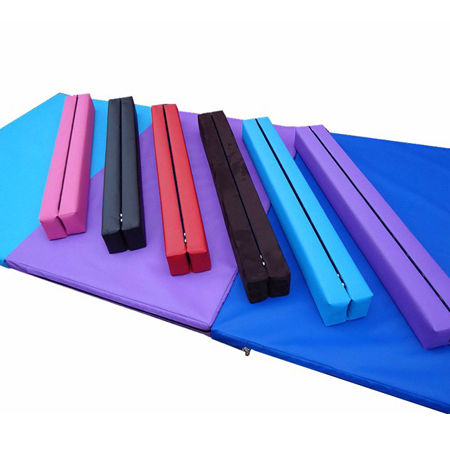 Kids Training Equipment Floor Folding Balance Beam Gymnastics Foam Balance Beam For Home