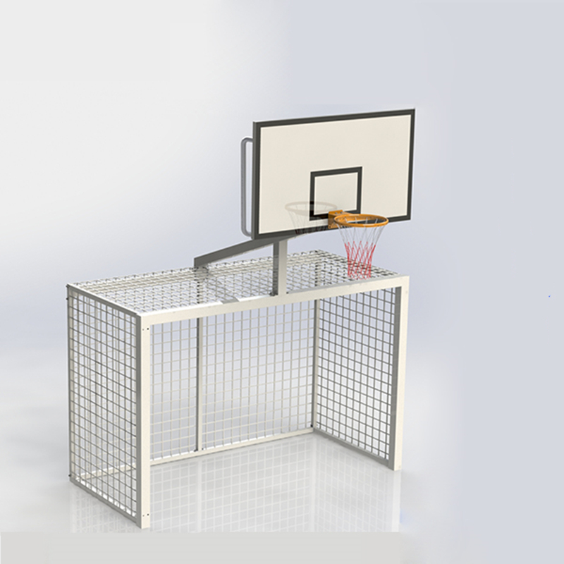 New design steel basketball hoop soccer goal