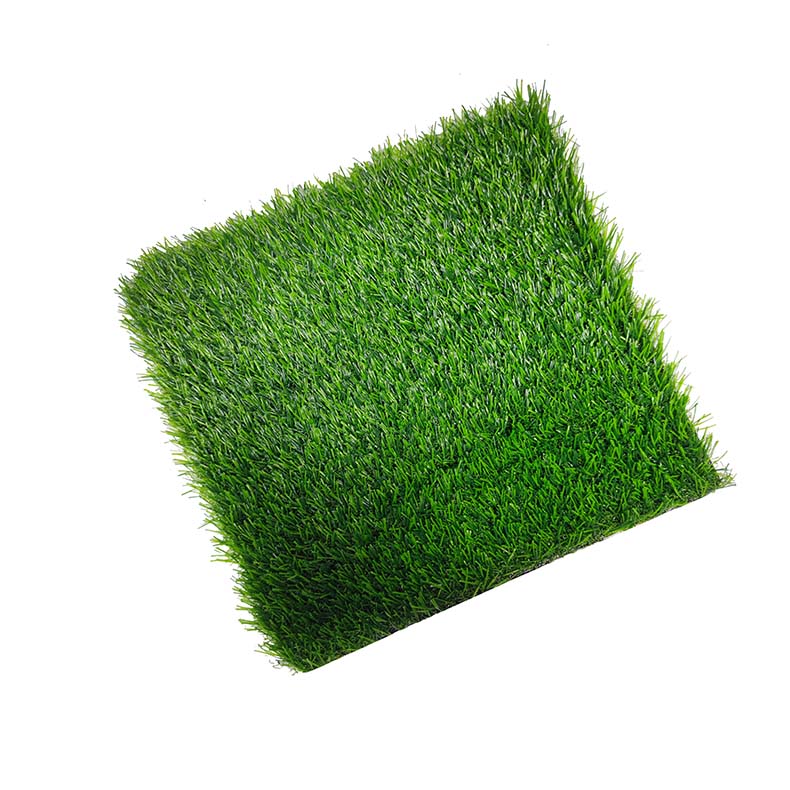 Artificial grass turf with 25mm height 3 color curved straight garden decoration artificial grass carpet pet turf
