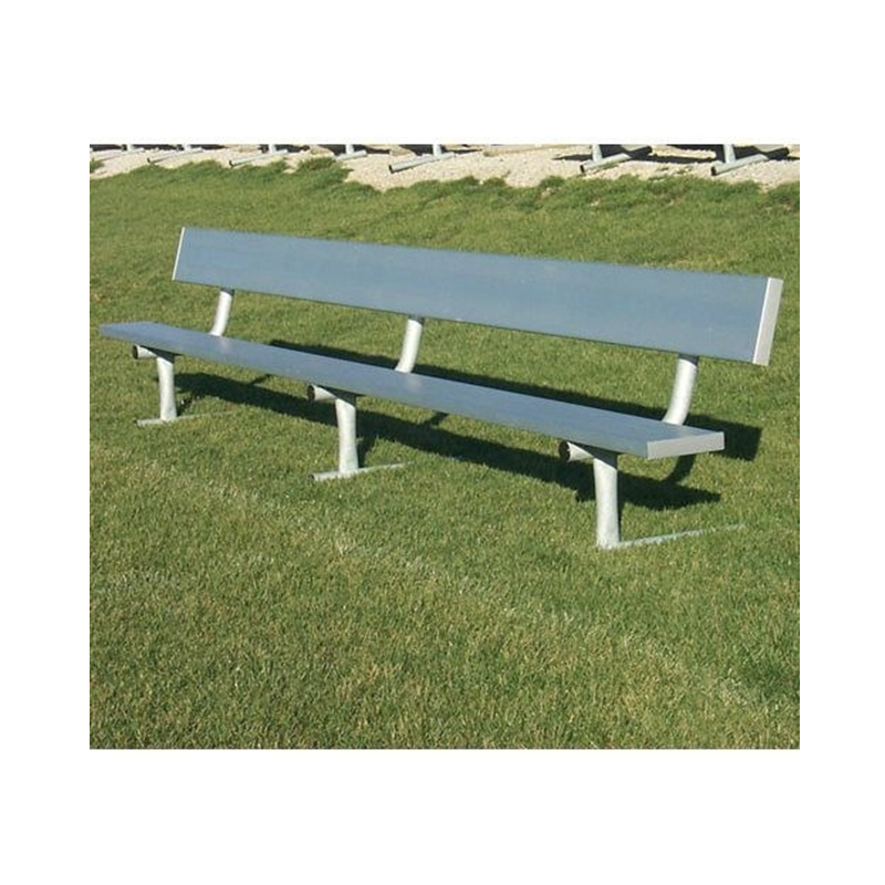 Bleacher portatile in alluminio Long Bench Tennis/Volleyball/Badminton Court Equipment Players Seats