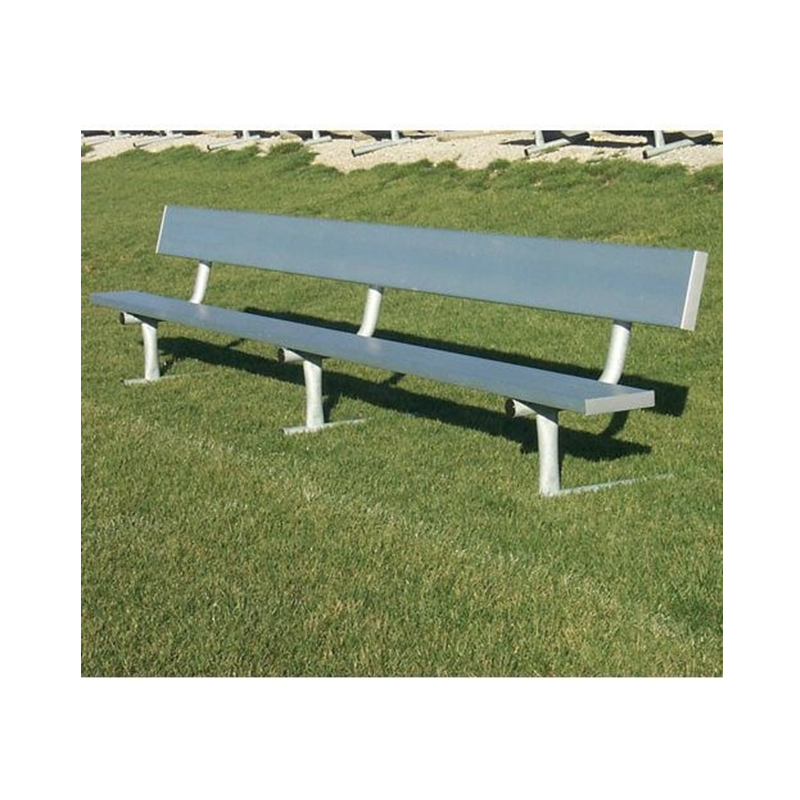 Aluminum Portable Bleacher Long Bench Tennis/Volleyball/Badminton Court Equipment Players Seats