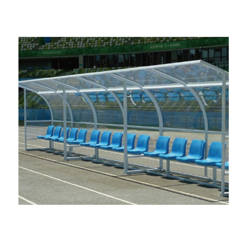 Outdoor Portabe Soccer Shelter Soccer/Football Sports Equipment Soccer Bench Football Players Seat