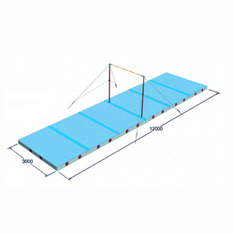 Professional design high quality landing mat for horizontal bar