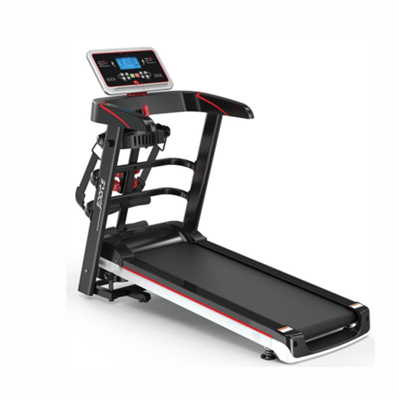 Excellent quality Double Bars Gymnastics -
Gym Equipment Smart Folding Heart Rate Sensor Treadmill Walking/Running Drive Belt Fitness Treadmill With Lcd Screen – LDK detail pictures