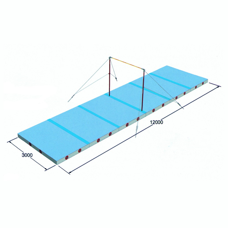 Factory Price For Gymnastics Wall Bars -
 Professional gymnastics landing mats crash mat for parallel bars – LDK