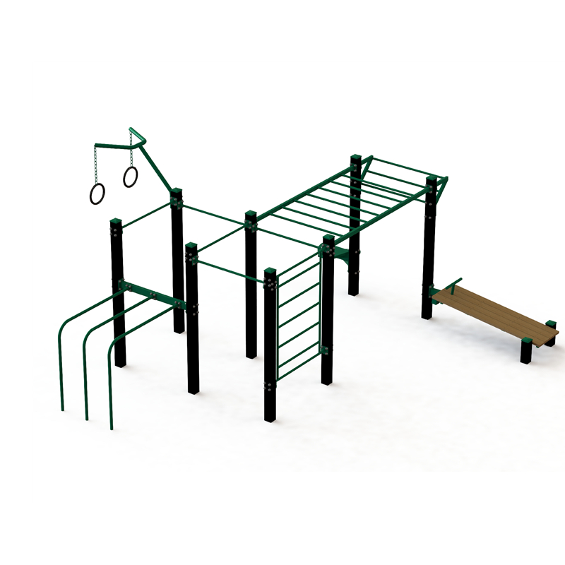 Hot Sale for Basketball Score Clock - Jump bench monkey bar multi functional outdoor fitness gym equipment – LDK