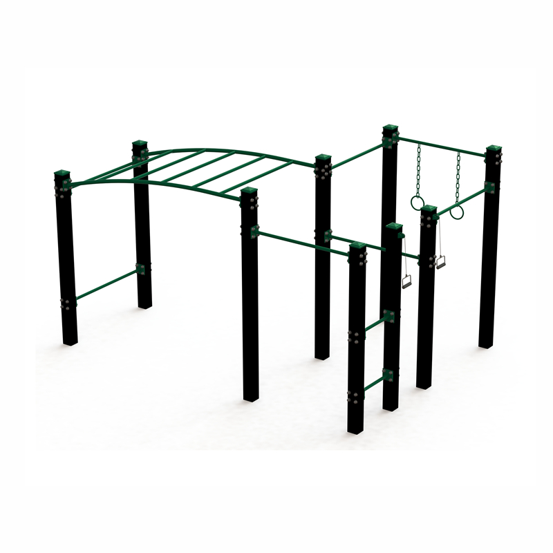 Garden fitness strength training equipment monkey bar workout