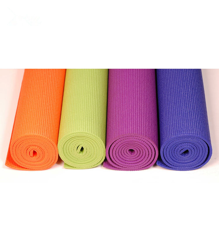 Wholesale Home Gym Fitness Equipment Extra Thick Durable Comfortable Anti Tear TPE/PVC Cheap Yoga Mat Soft
