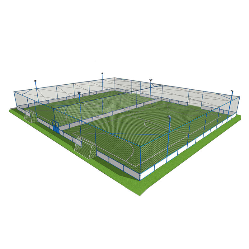 High Performance Mini Football Court - Professional Basketball/Tennis Court Fence Public Soccer Fence Net Futsal Court For Sale – LDK