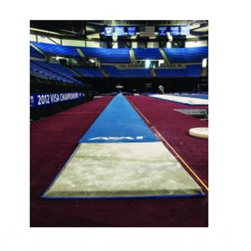 Professional gymnastics apparatus vaulting runway air track for Match