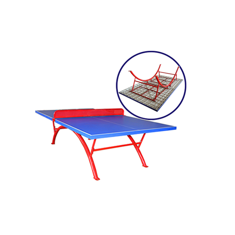 Popular cheap outdoor SMC standard blue  table tennis table ping pong table