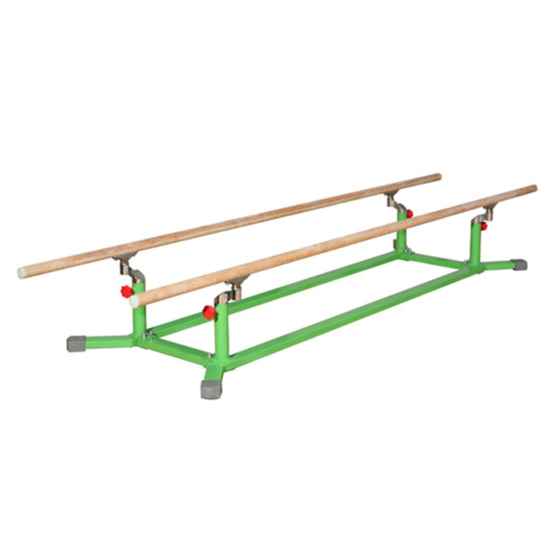 Free standing floor parallel bars gymnastic equipment low parallel bar