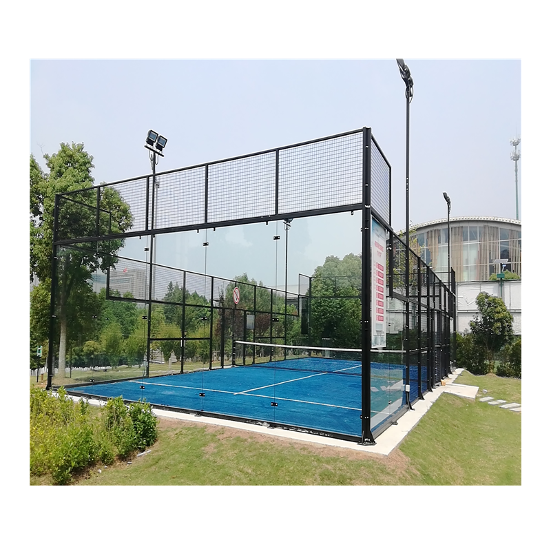 Best-Selling Cage Football Aluminium -
 Chinese factory custom design hot sale outdoor padel paddle tennis court artificial turf – LDK