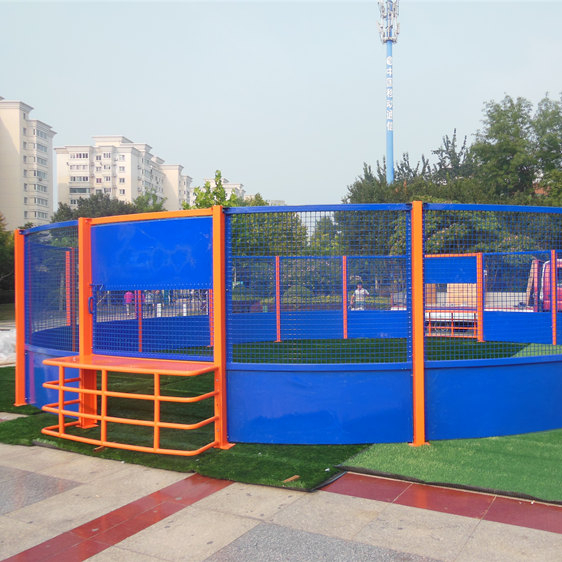 Factory Customized Size Outdoor Football Field Playground Soccer Cage Stadium Fence