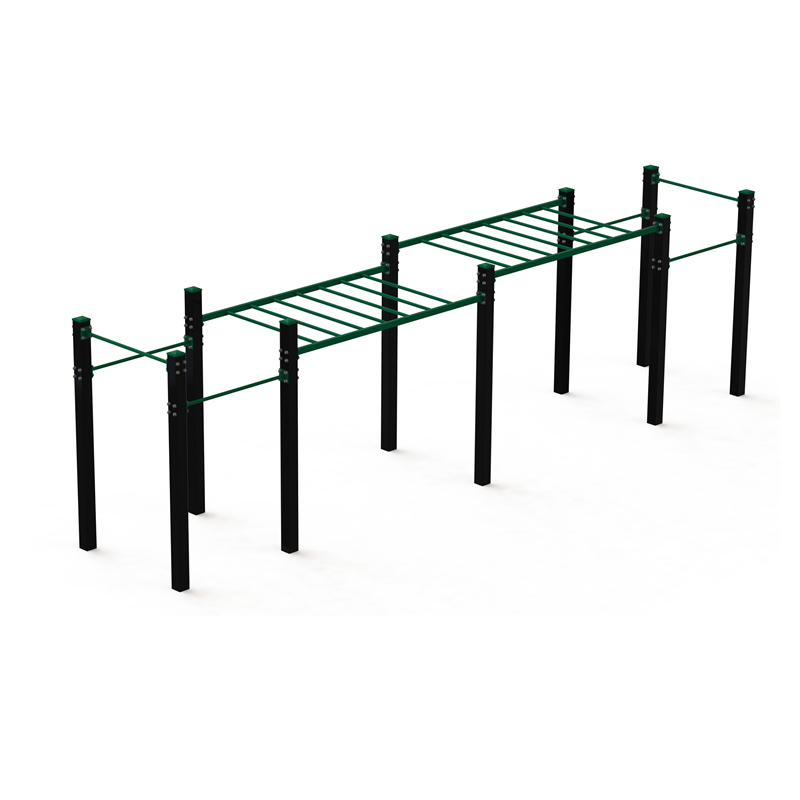 Multi gym outdoor workout equipment monkey bar pull up bars