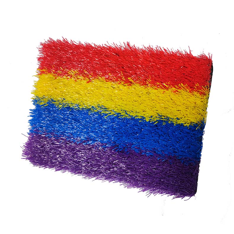 Factory Outlets Soccer Field Equipment - Direct Factory Rainbow Runway Playground Artificial Grass 25mm Synthetic Turf – LDK