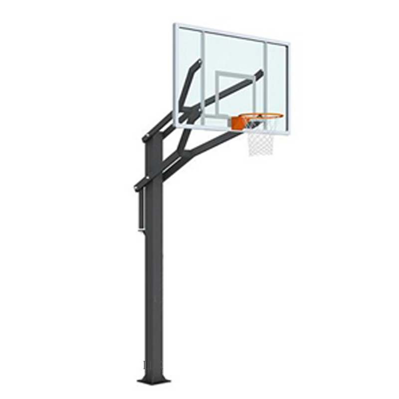 Factory directly Basketball Backboard Glass -
 Adjustable Gymnastic Equipment In Ground Basketball Stand – LDK