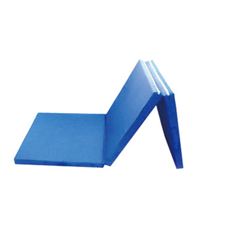 Three folding sports mat gymnastics panel mat