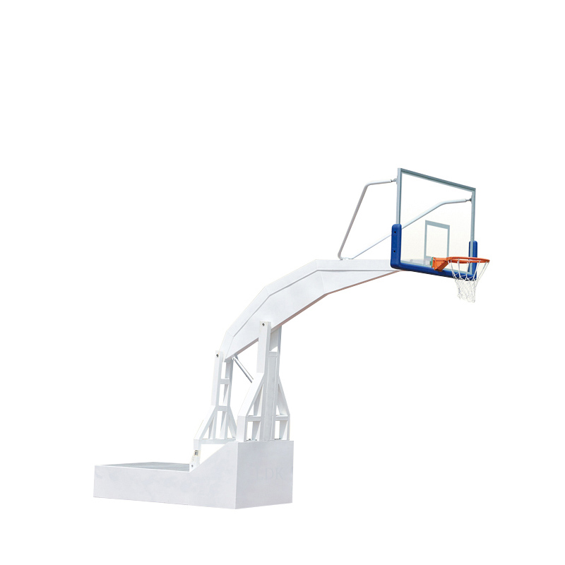 Factory directly supply Wall Mounted Basketball Goal -
 Electric Hydraulic Basketball Stand Hoop Movable Basketball Equipment – LDK