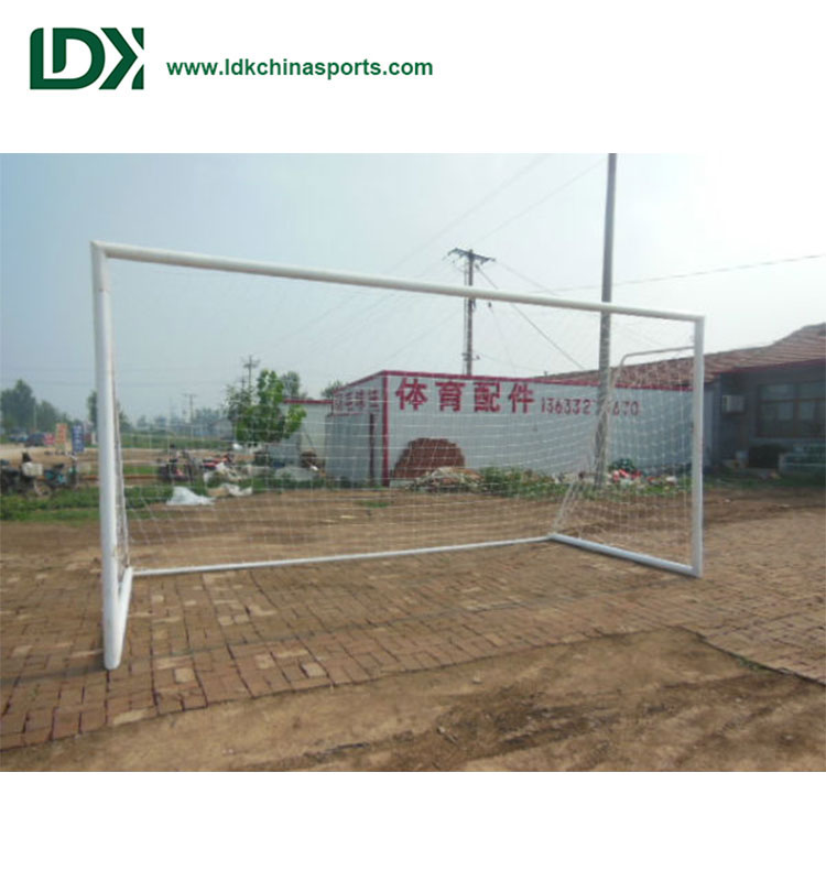 Best quality Basketball Hoop Accessories - 8′ x 24′ Steel Round Pipe Football Goal For Training – LDK