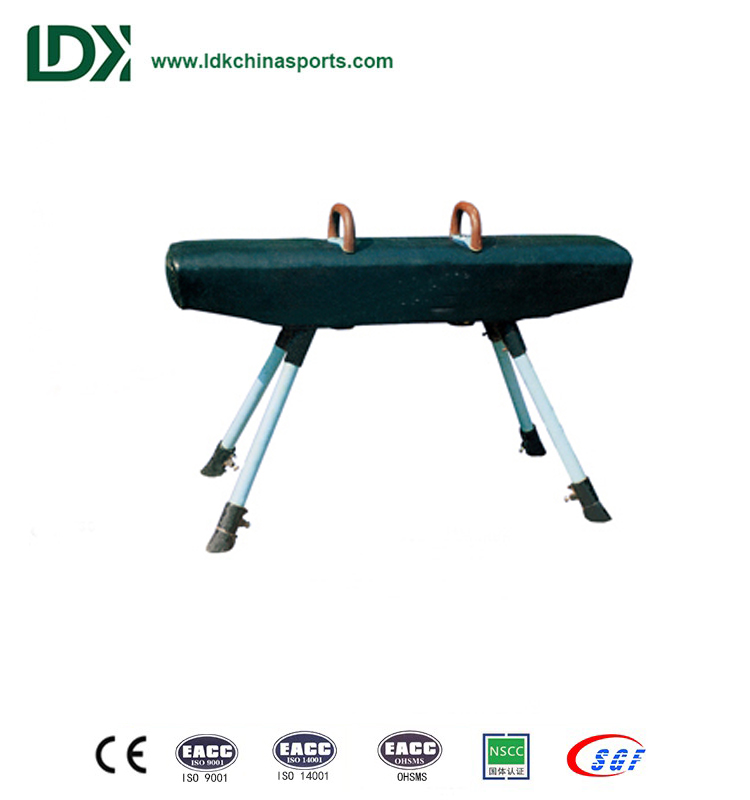 China Factory for Kids Gymnastic Equipment - Portable gymnastics equipment pommel horse for kids – LDK