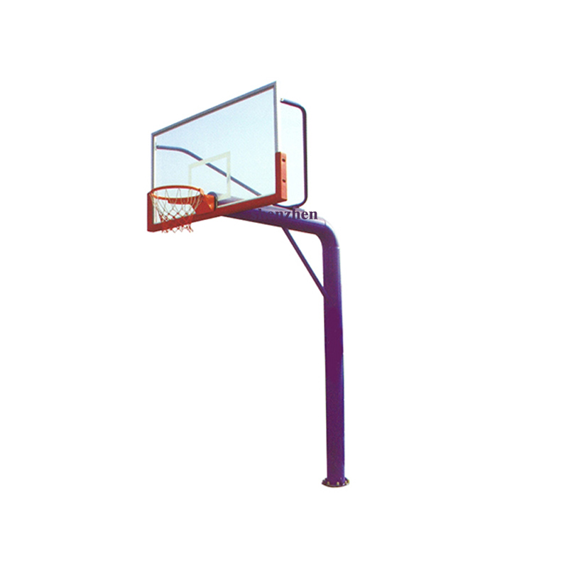 Bottom price Fold Away Basketball Hoop -
 Outdoor Fiber Glass basketball board Basketball post hoops – LDK