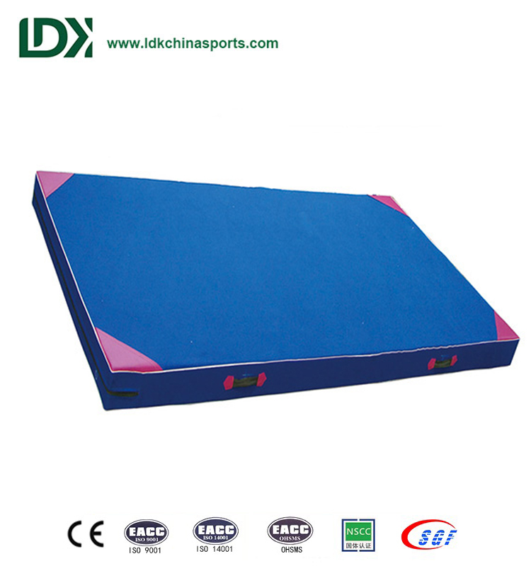 Low price for Spinning Cycle Price - Gymnastic equipments blue crash mats for home use – LDK