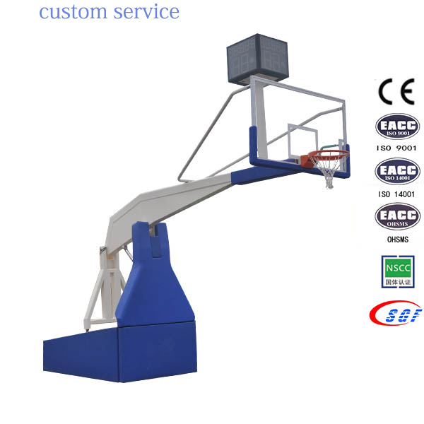 China Supplier Free Basketball Ring -
 High grade steel portable indoor electric hydraulic basketball stand for competition – LDK