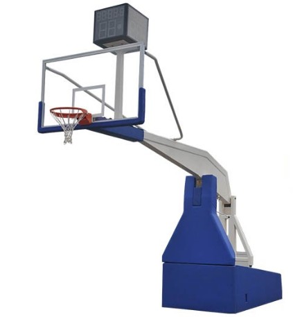 High grade steel portable indoor basketball stand for competition