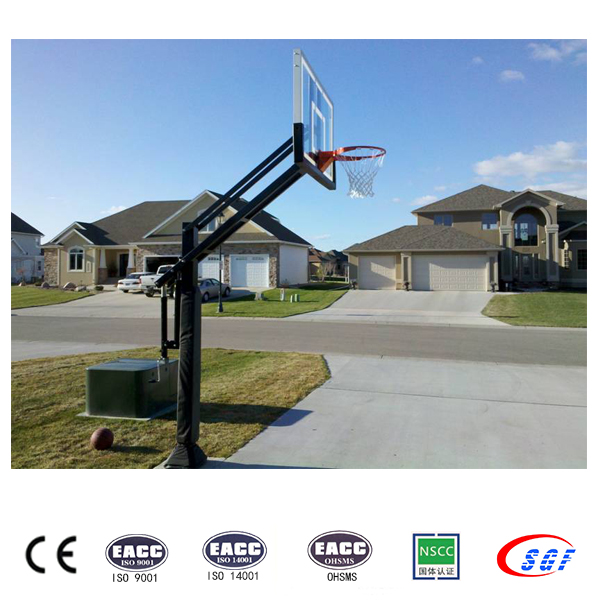 Wholesale Dealers of Gym Crash Mats - Best height adjustable basketball backstop inground basketball hoops – LDK