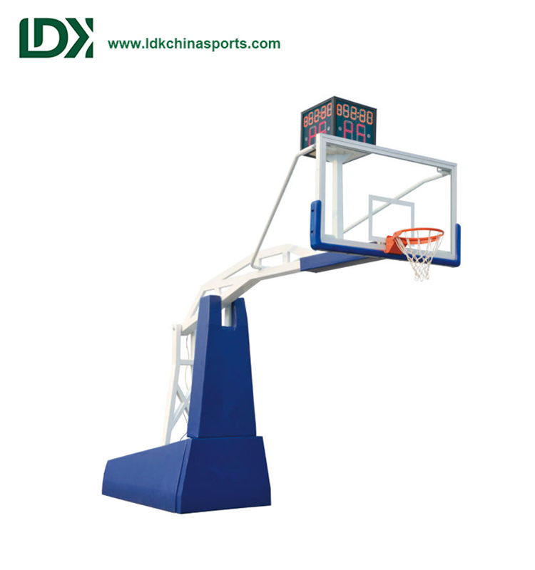 Professional Basketball Training Equipment Hydraulic Basket ball Hoop For Sale